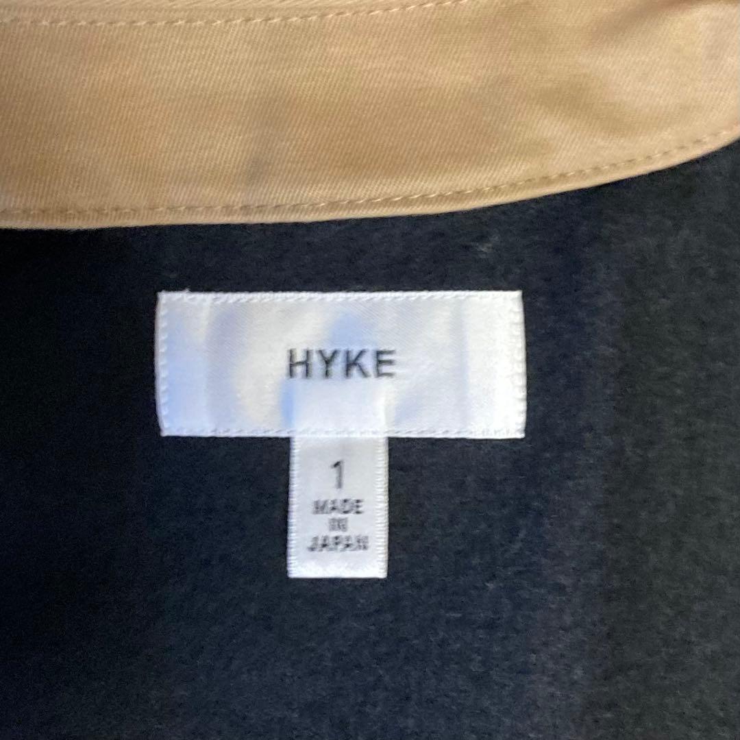 【美品】 ✨HYKE ライナー ベルト付き ２Wayトレンチコート 1