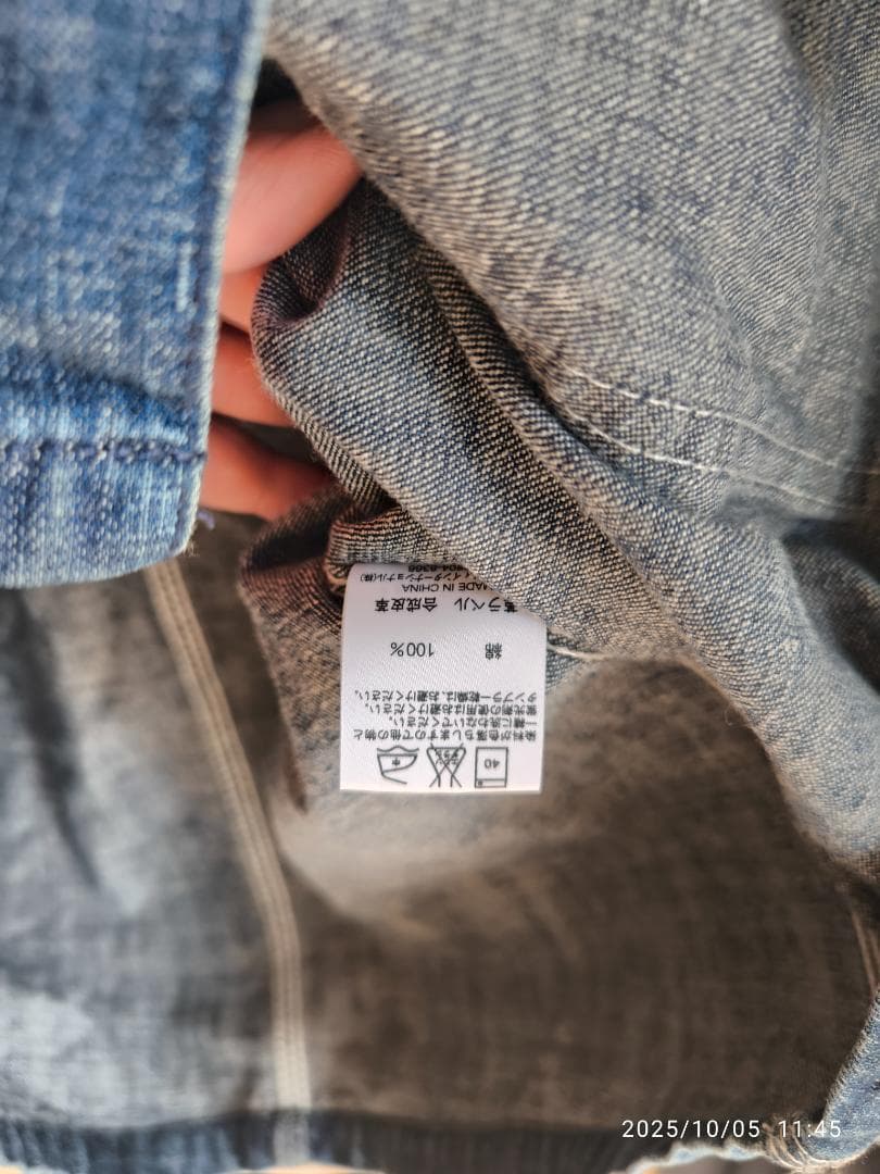 Carhartt デニムパーカー カバーオール M