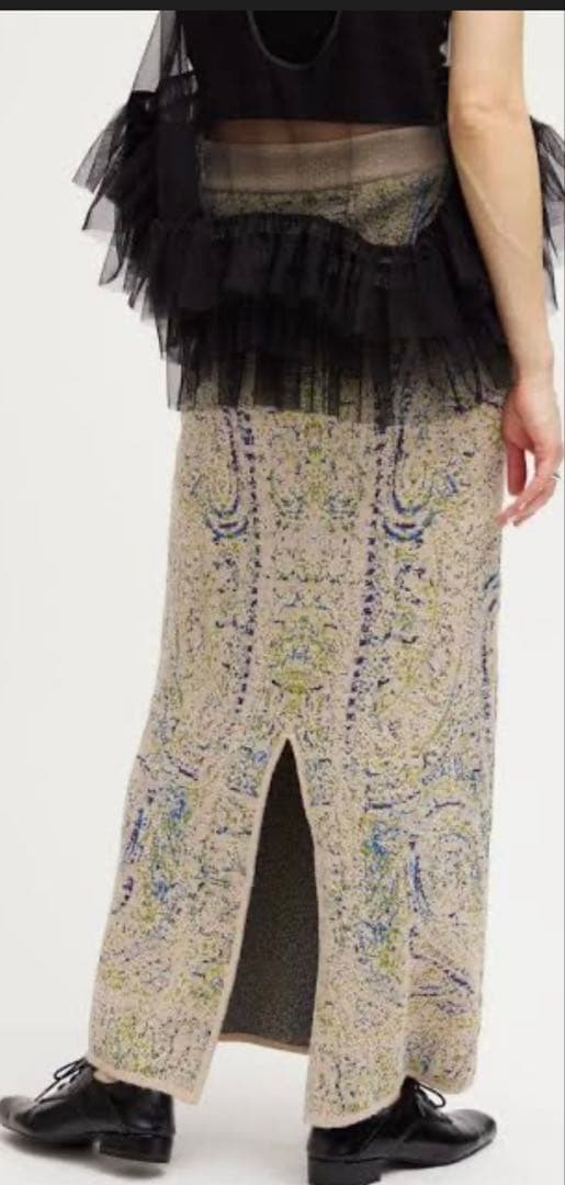 新品！AmeriVINTAGE ASMEE I LINE KNIT SKIRT