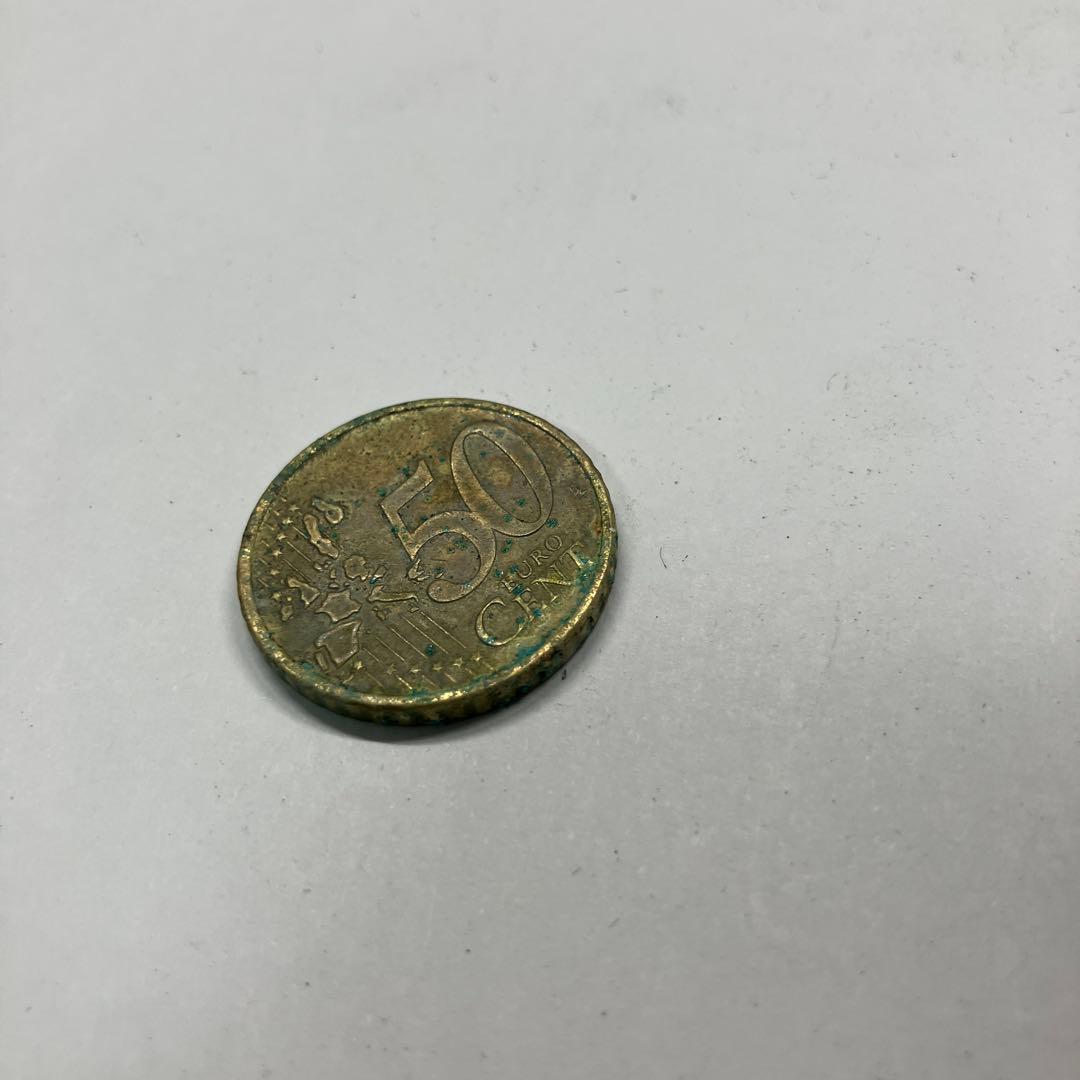 ユーロ　50セント　134枚　　硬貨　まとめ売り