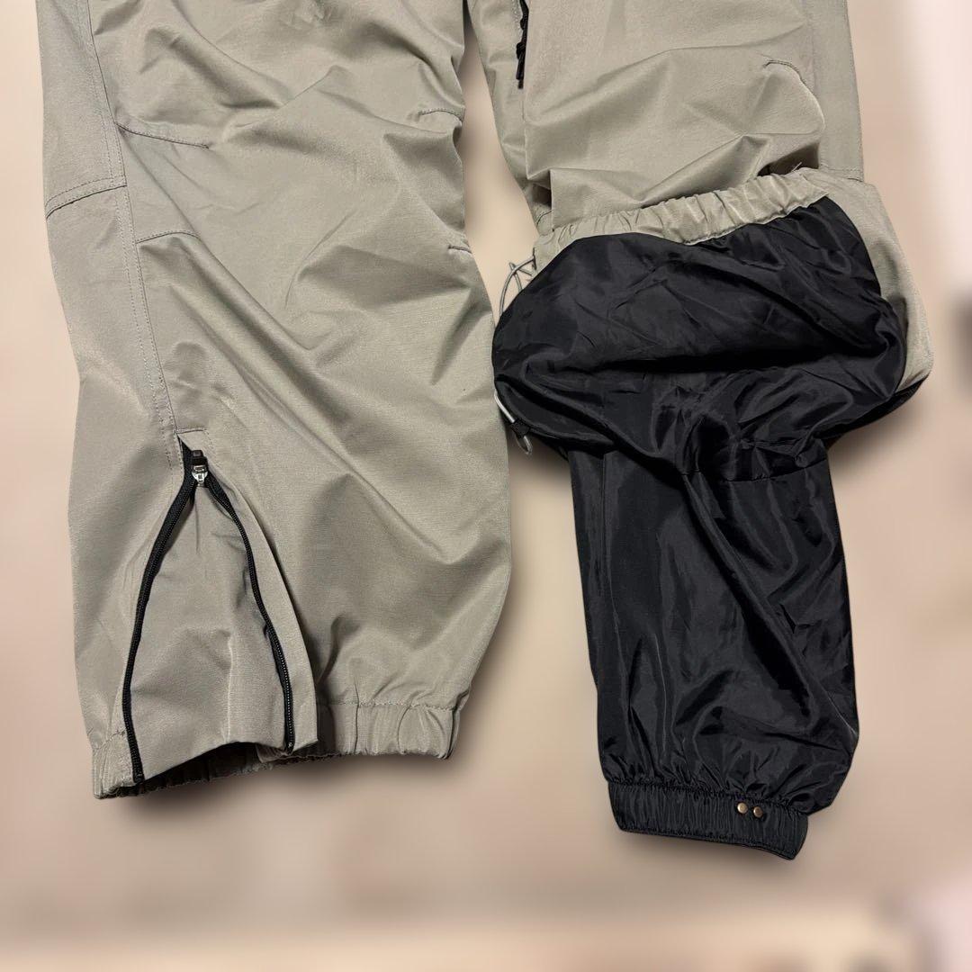 UNFRM ビブパンツ サンド　L スノーボード　ウェア　春　バギータイプ