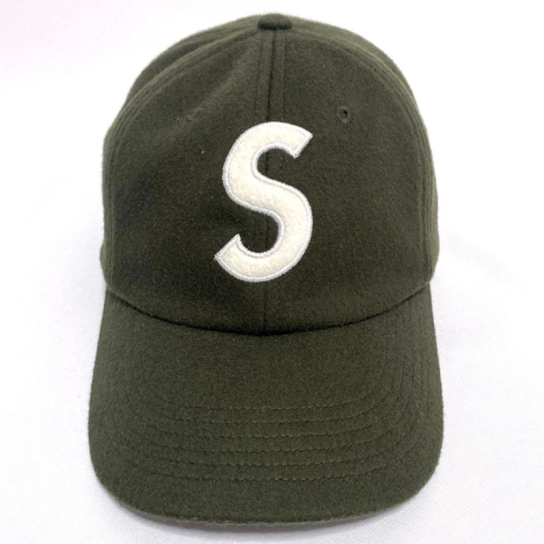 美品 Supreme Loropiana wool s logo cap