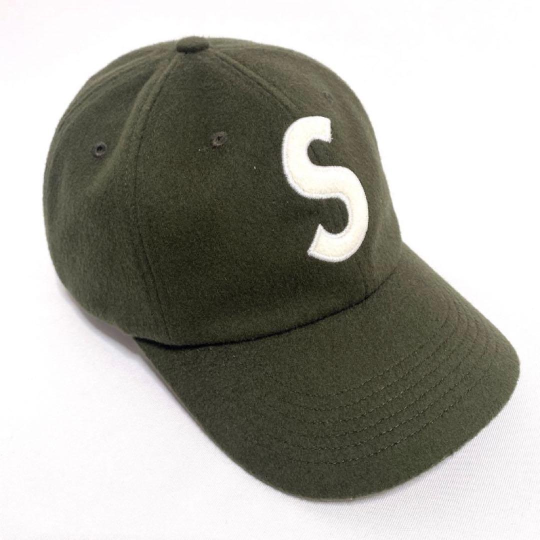 美品 Supreme Loropiana wool s logo cap