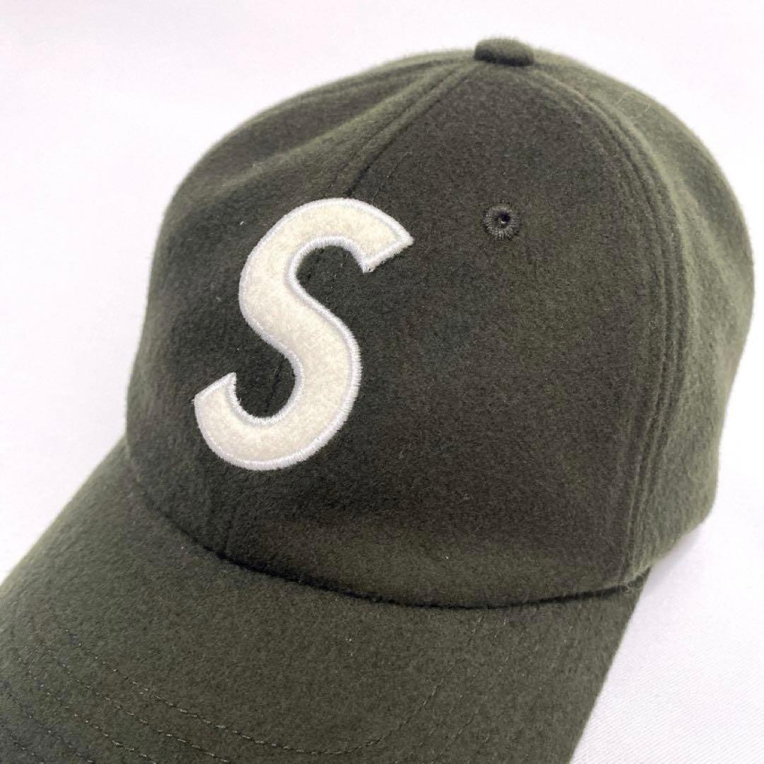 美品 Supreme Loropiana wool s logo cap