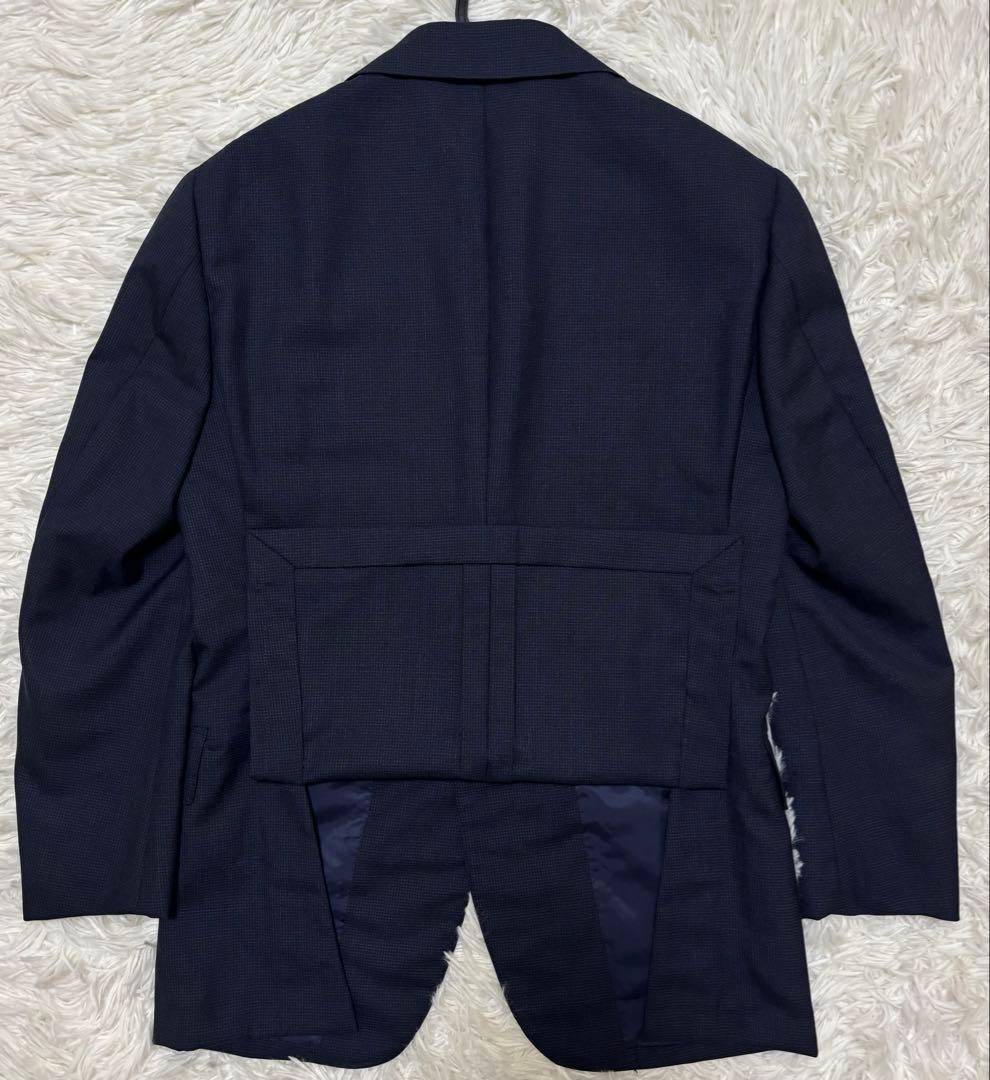 【極美品】SHIPS スーツセットアップRINGJACKET製　高級生地カノニコ