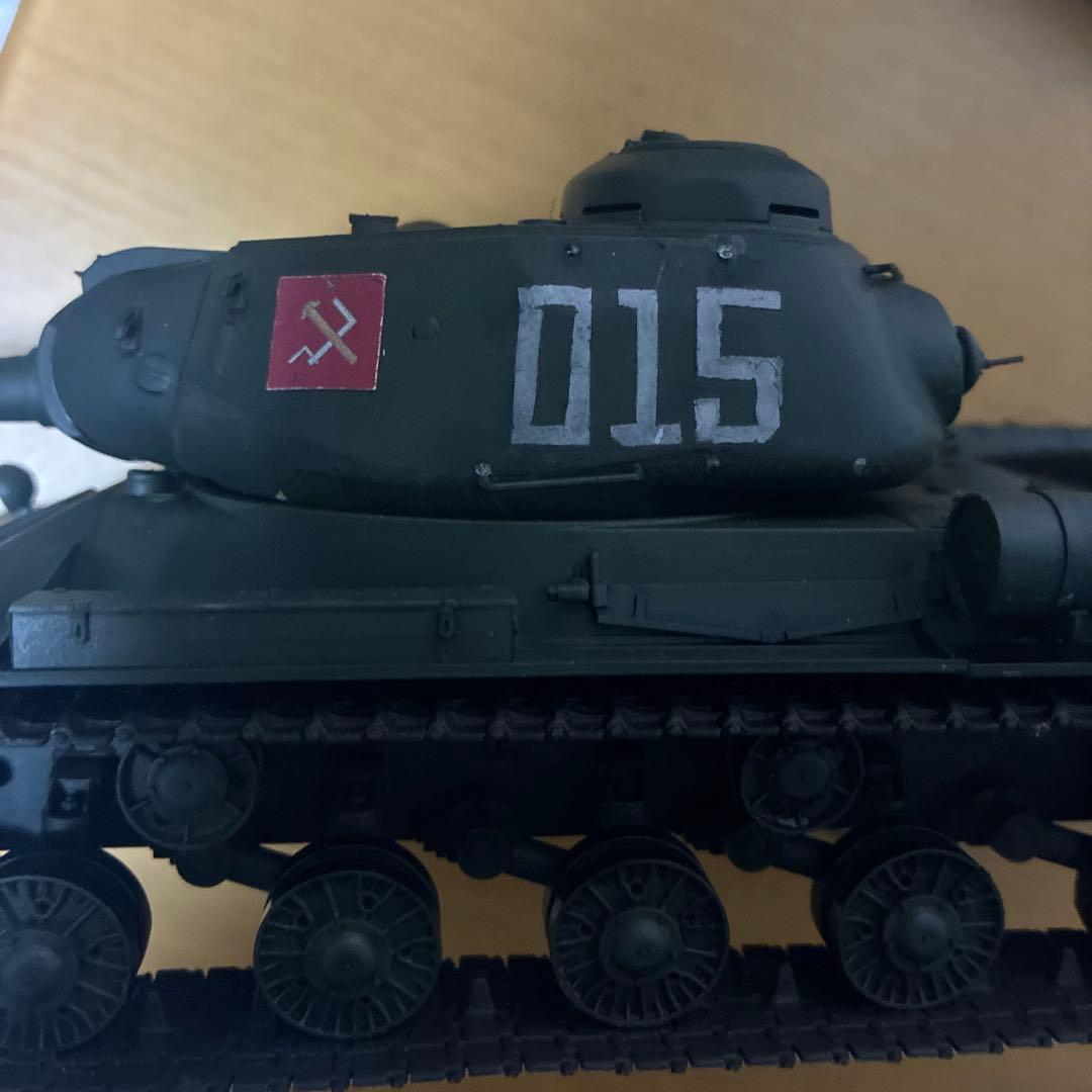 【プラウダ高校仕様】IS-2 プラモデル完成品
