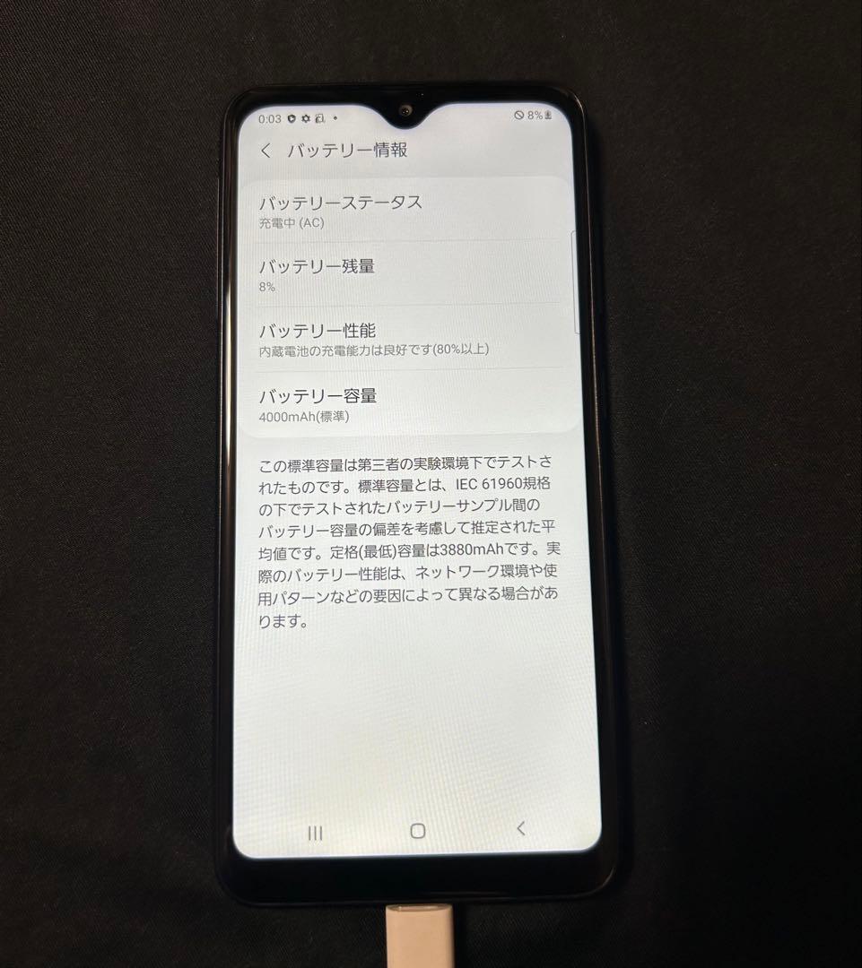 スマートフォン本体 Galaxy A22 5G