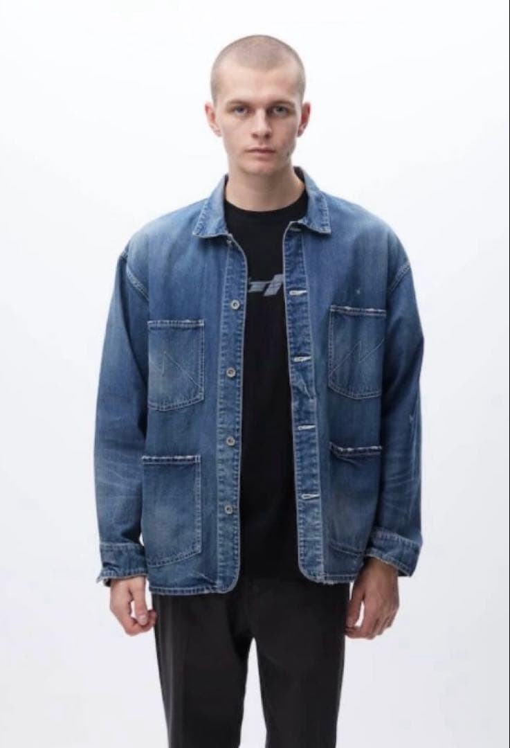 【定価50600円】NBHD WASHED COVERALL JACKET