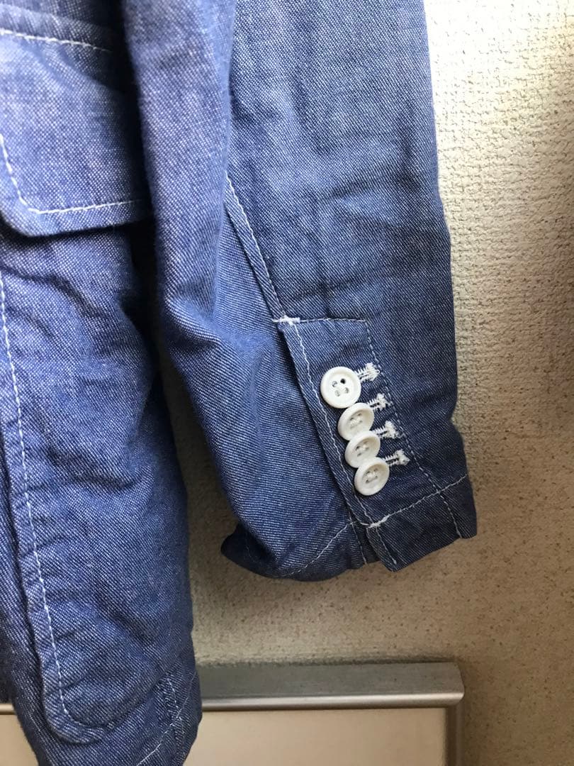 アメリカ製 !! エンジニアードガーメンツ シャンブレーJKT M