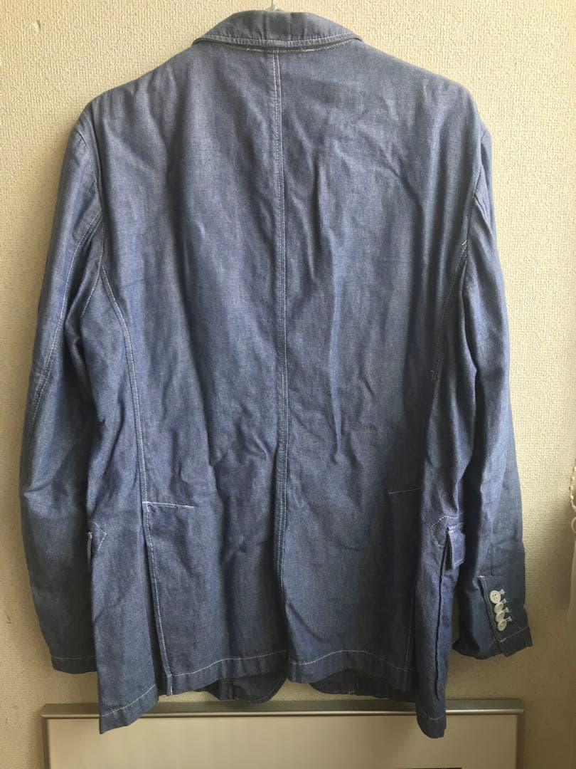 アメリカ製 !! エンジニアードガーメンツ シャンブレーJKT M