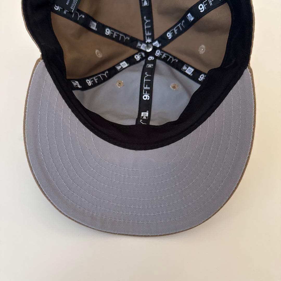 ブラウン 9FIFTY ベースボールキャップ NYロゴ