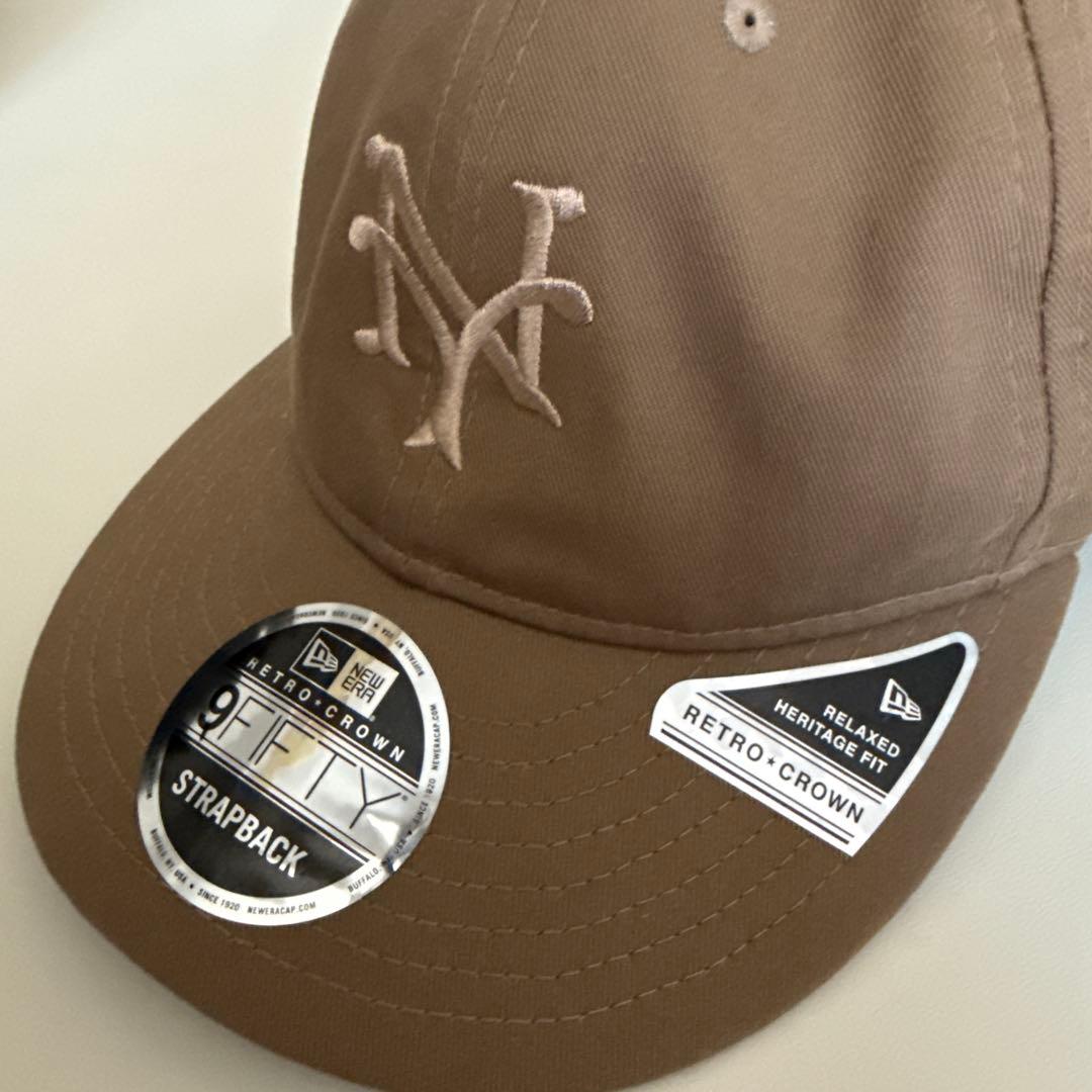 ブラウン 9FIFTY ベースボールキャップ NYロゴ