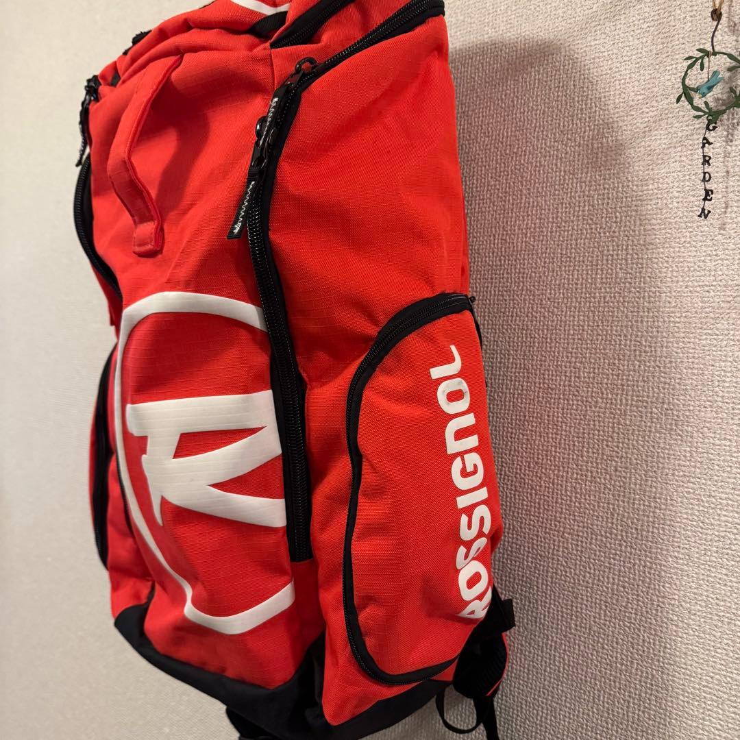 ROSSIGNOL スキー用バックパック 赤　ブーツパック