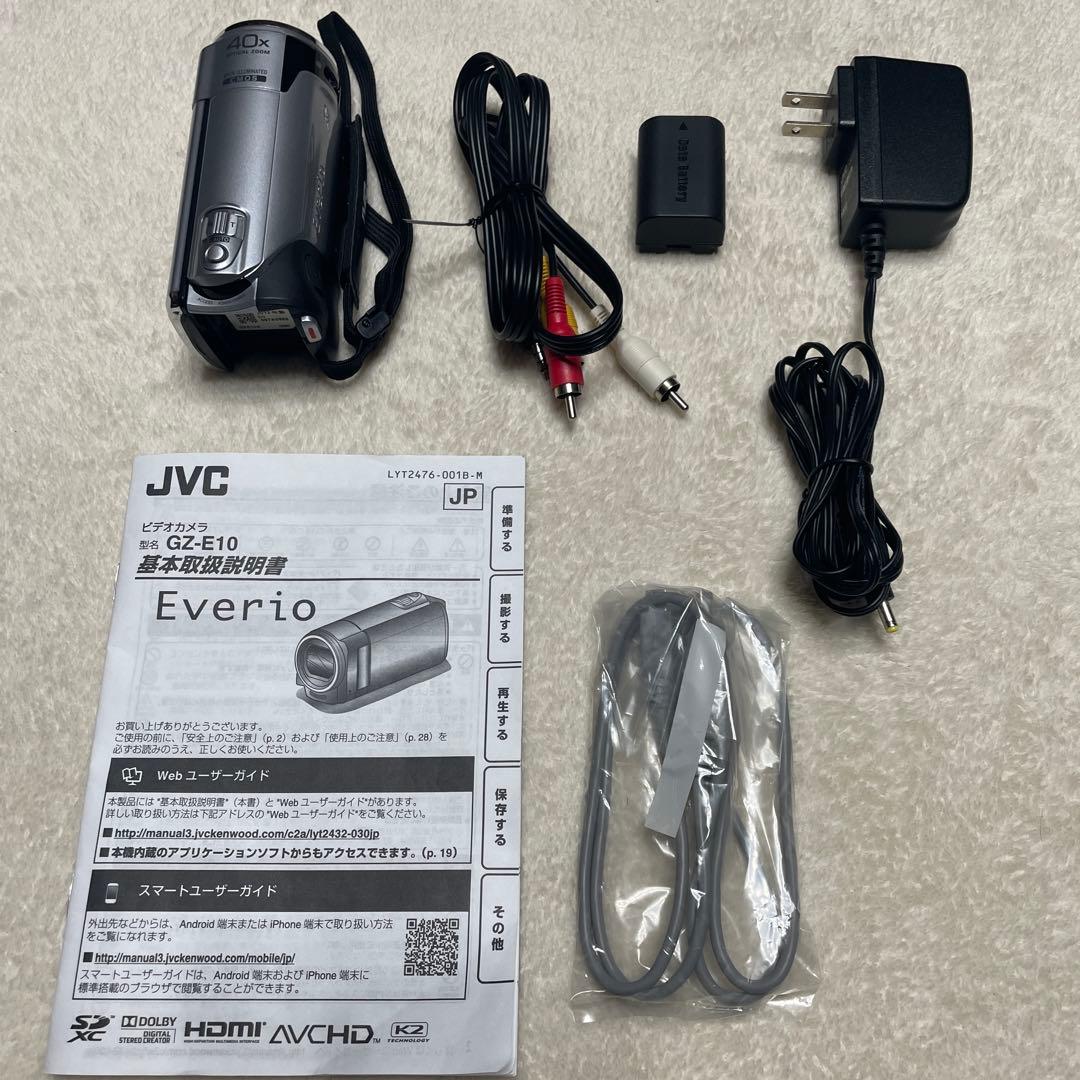 JVC Everio GZ-E10 ビデオカメラ本体