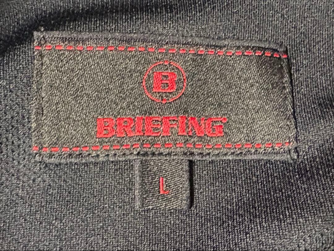 ブリーフィング　3D LOGO HALF ZIP プルオーバー《通年着用可能》