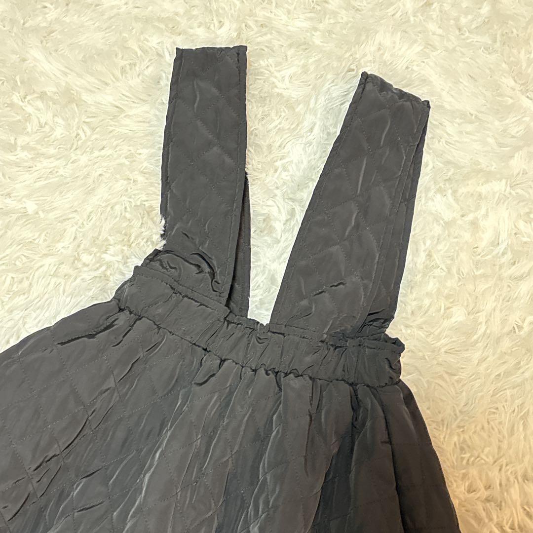 セントルーニー　キルティングサロペット　XS相当
