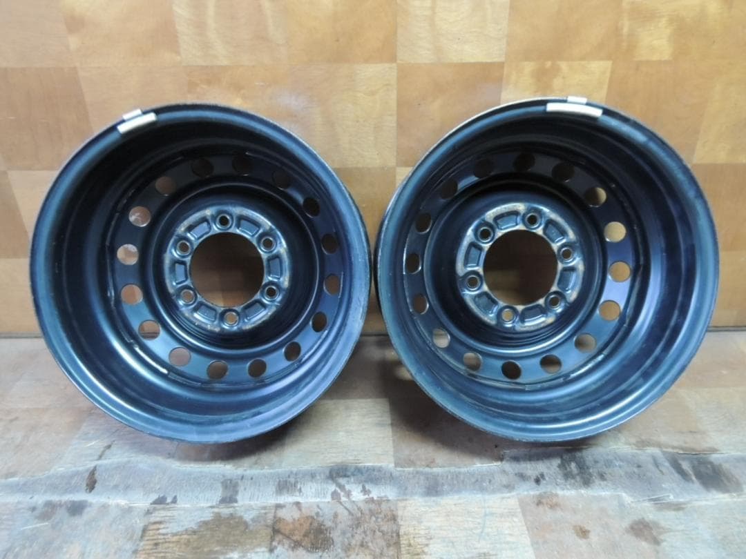 T762　15×6JJ　スチールホイール　4本　ハイエース　PCD139.7
