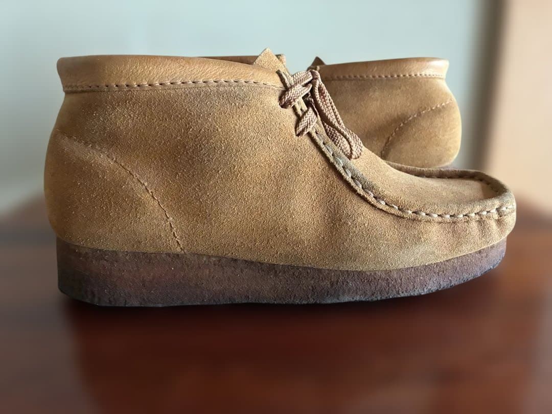 CLARKS Wallabee ワラビー ブラウン スエード　シューズ