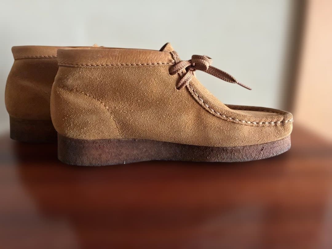 CLARKS Wallabee ワラビー ブラウン スエード　シューズ