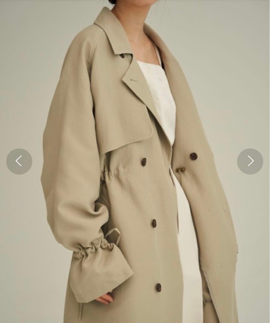 ENOF long coat イナフ ロング トレンチ コート L 完売品