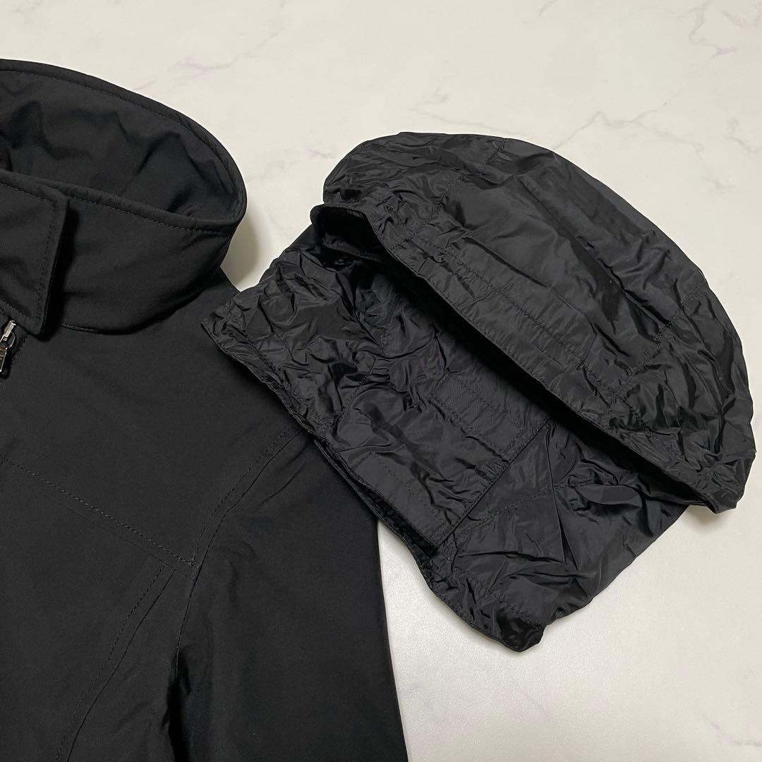 PRADA ナイロン コート ジャケット ゴアテックス ブラック Mサイズ