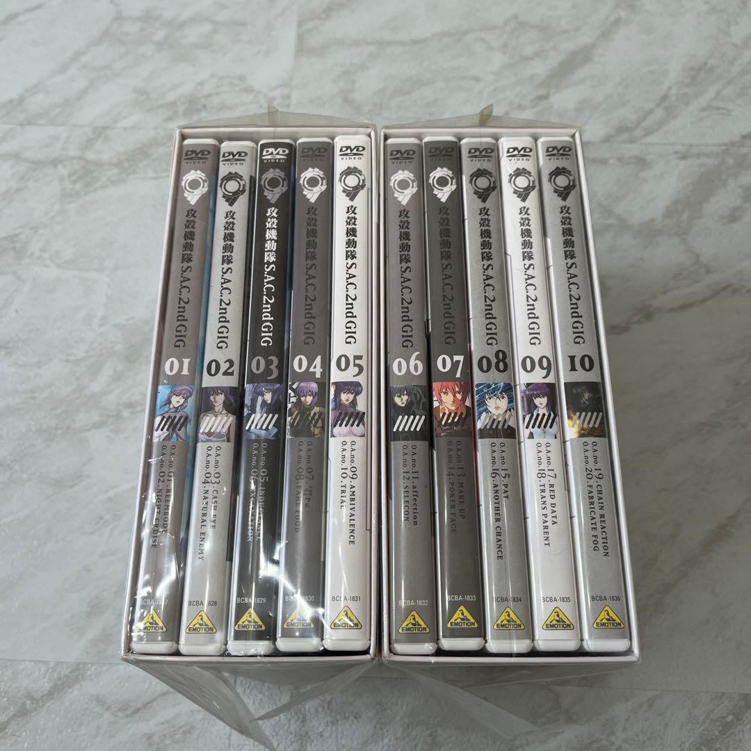 攻殻機動隊 STAND ALONE COMPLEX DVD 1〜13全巻 SAC