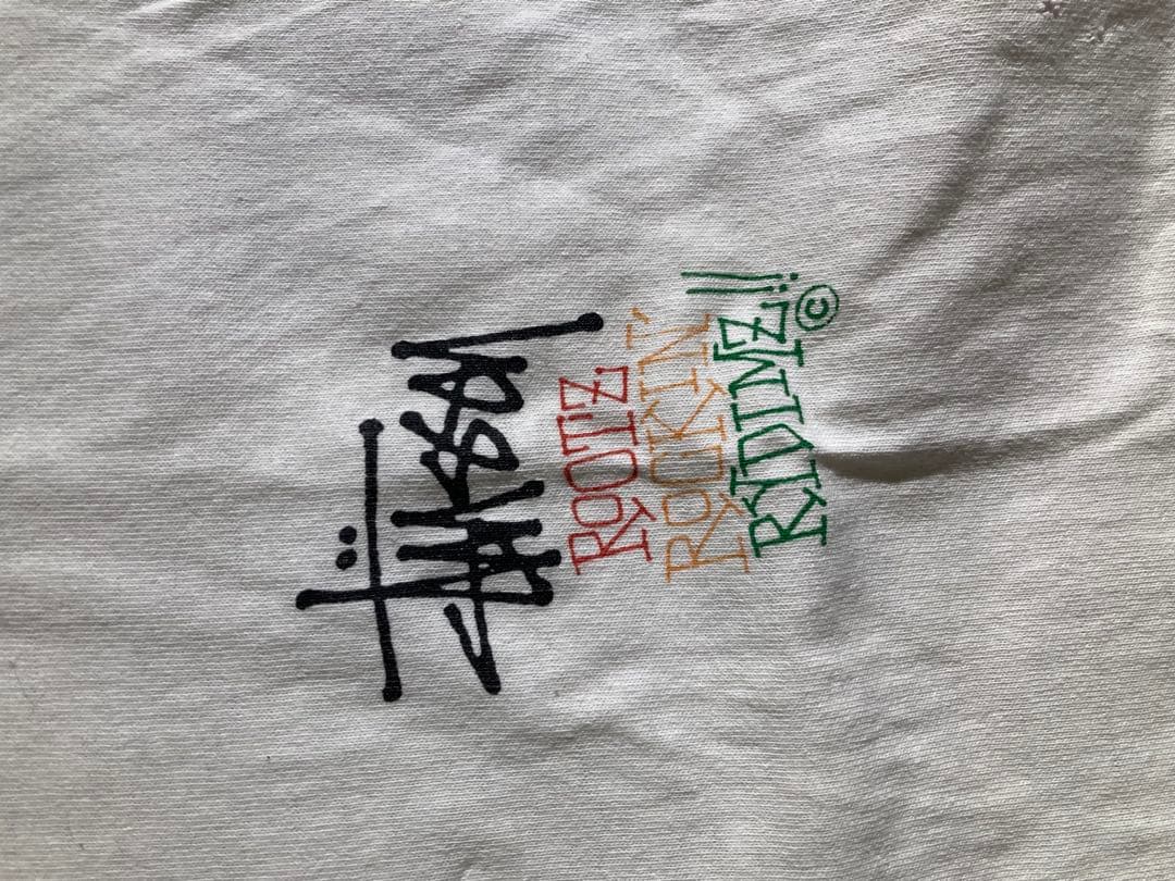 Stussy ラスタ　希少　黒タグ