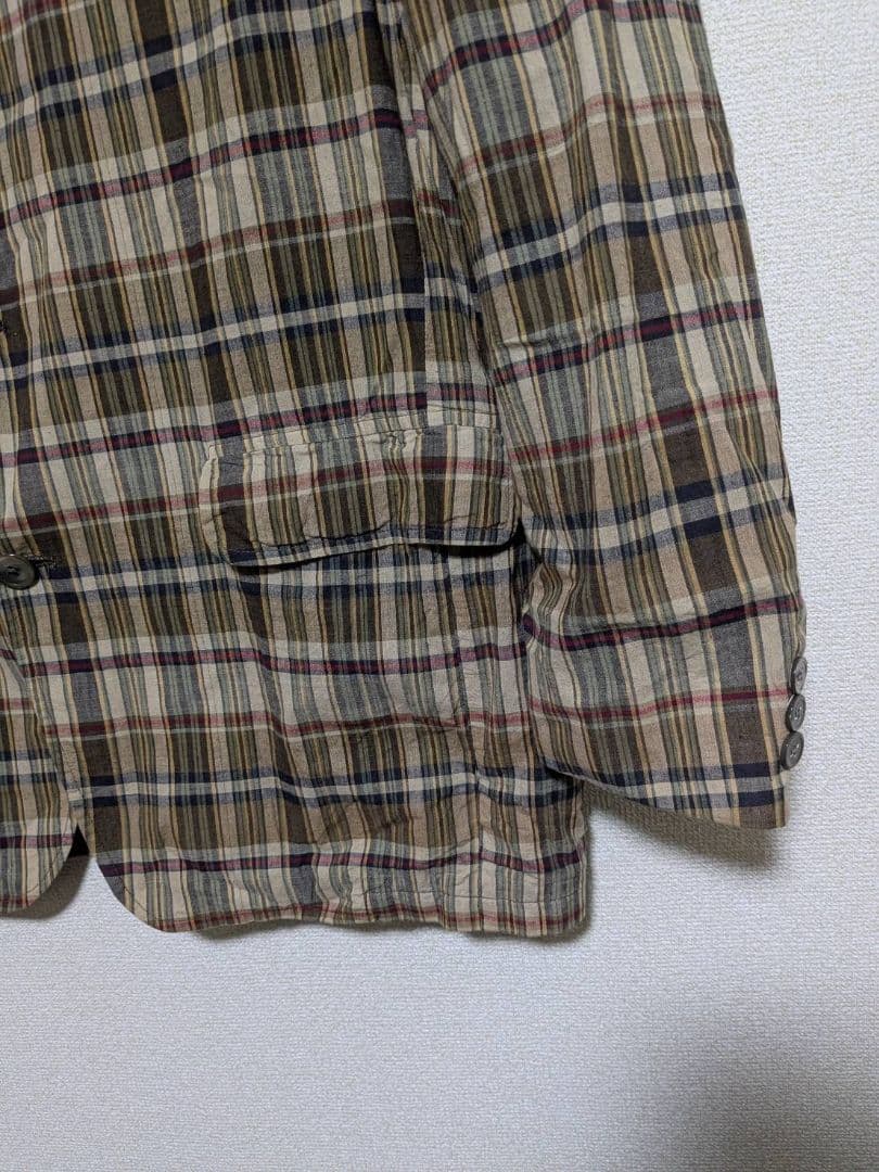 RRL コットン3B ジャケット USA製 ビンテージ マドラスチェック