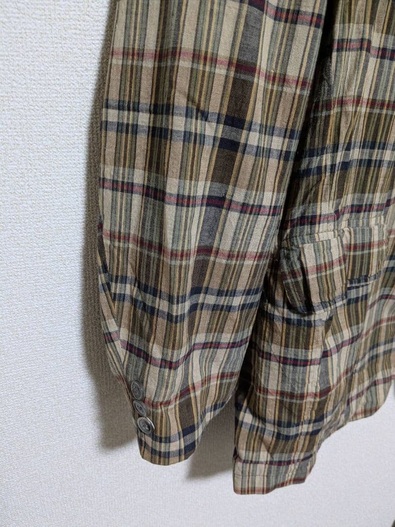 RRL コットン3B ジャケット USA製 ビンテージ マドラスチェック