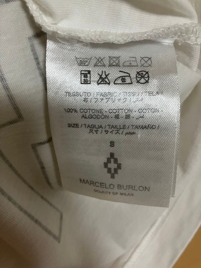 MARCELO BURLON Tシャツ　幾何学模様