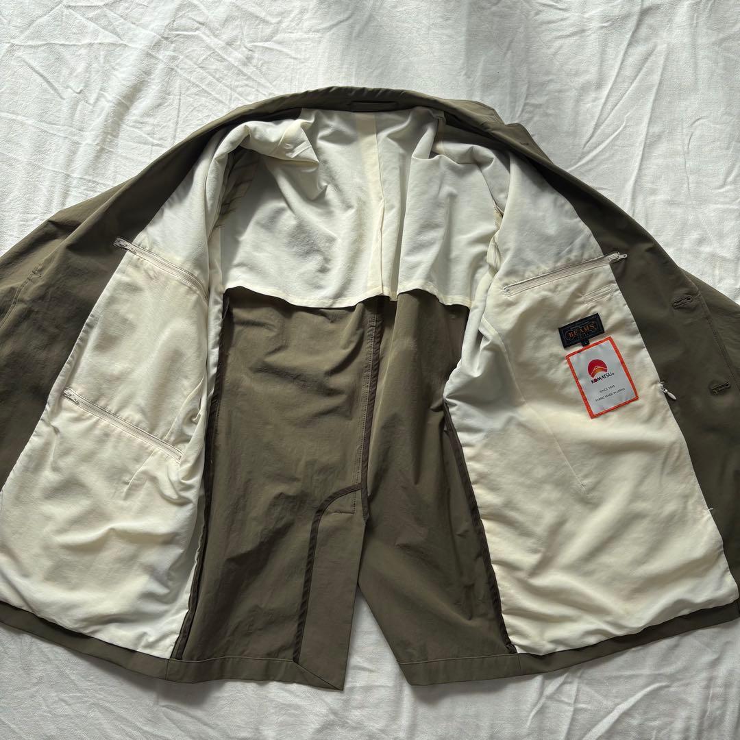 BEAMS PLUS 3ボタン ジャケット コットンジャケット オリーブ