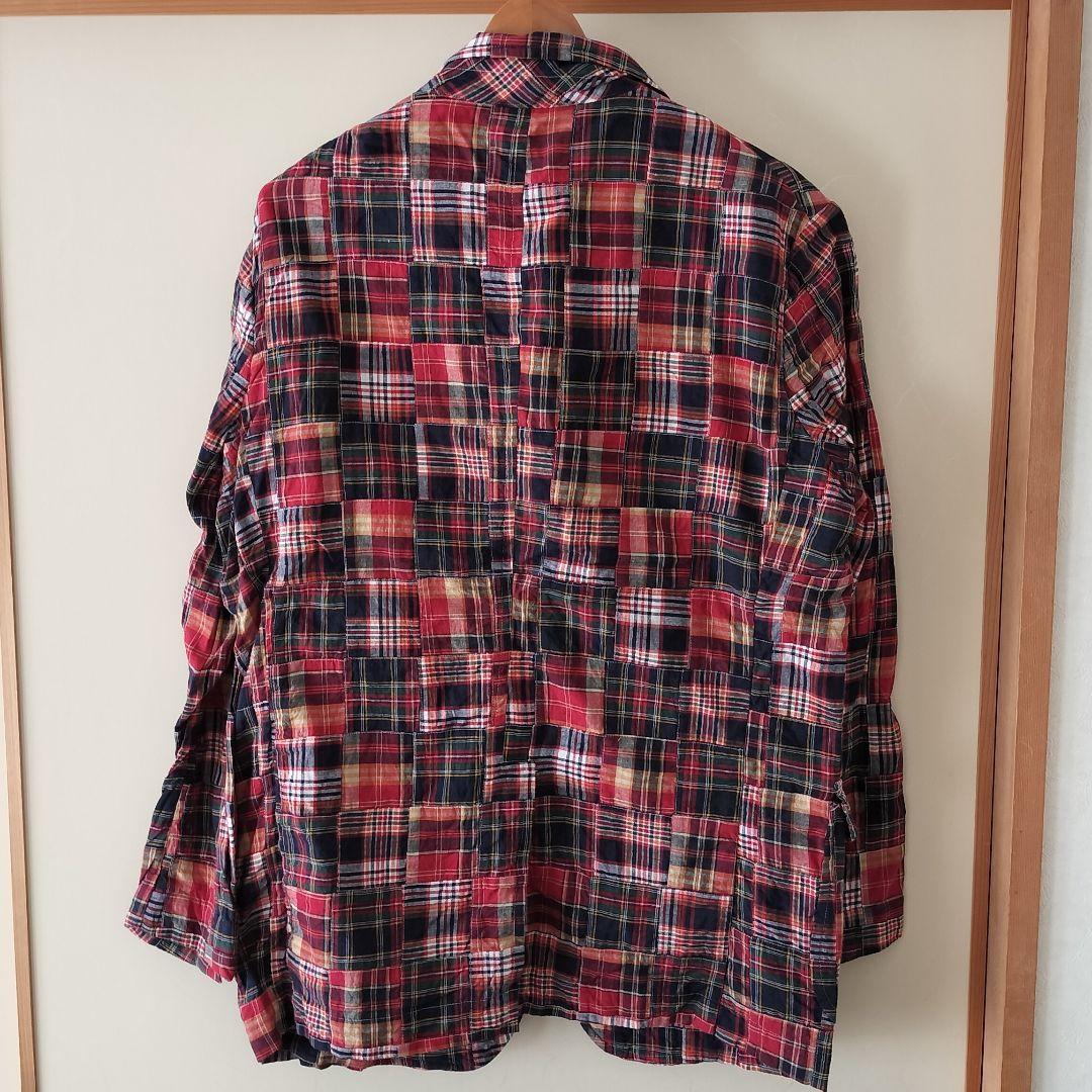 EVISU エヴィス ヤマネ メンズ パッチワーク ジャケット 44