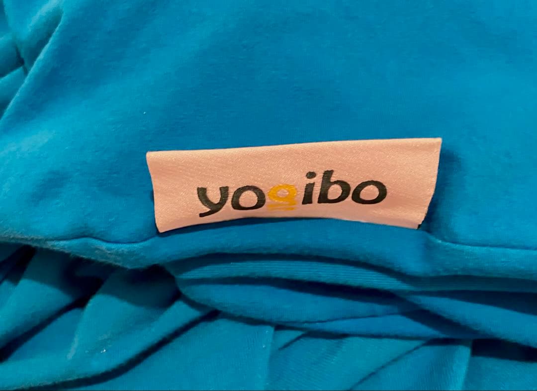 Yogibo MAX ヨギボーマックス　青ビーズクッション 大