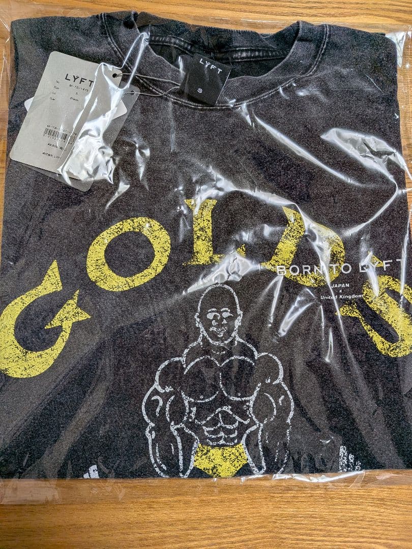 LÝFT × GOLD'S GYM Vintage Logo T-Shirt