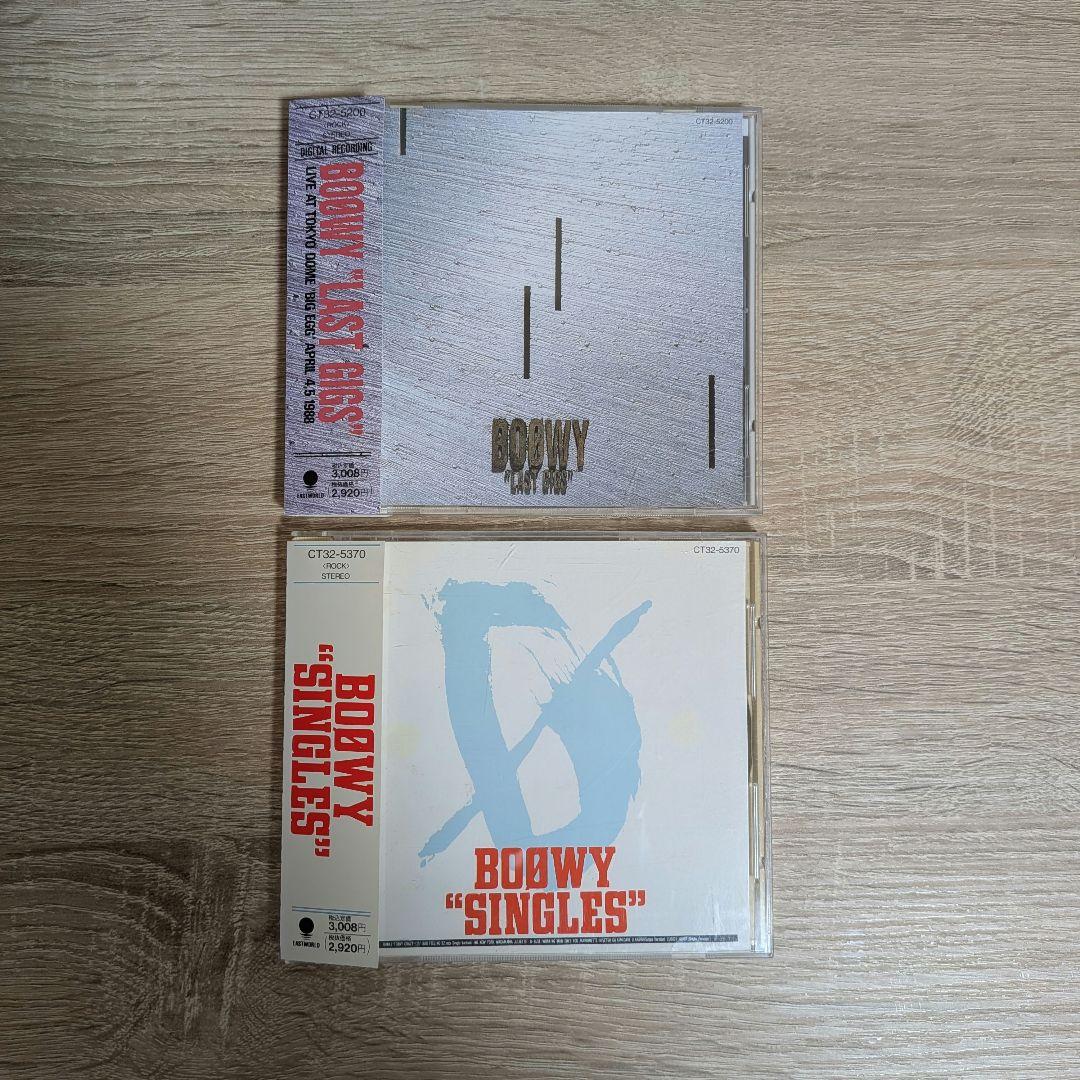 BOØWY 帯付アルバムCD 10枚 + CDV 1枚 セット