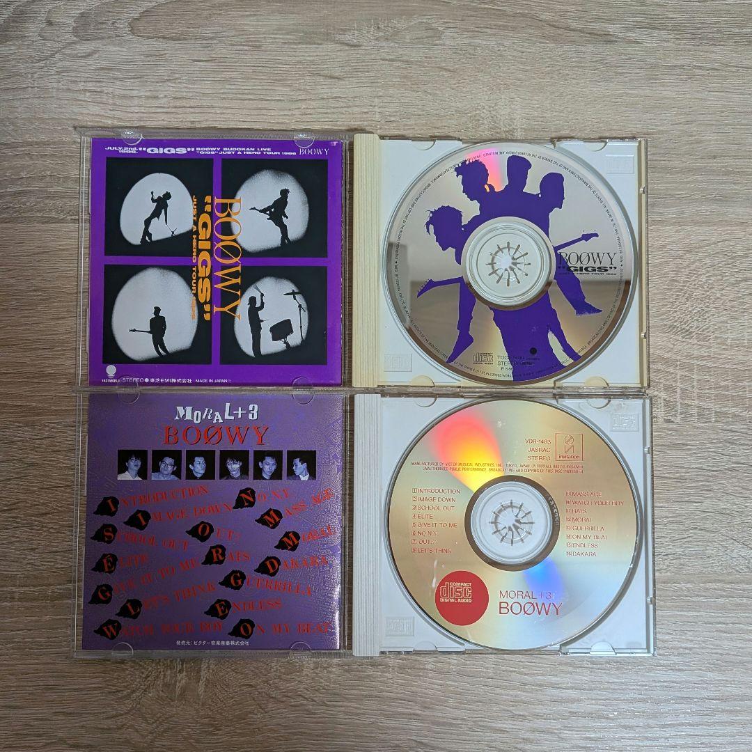 BOØWY 帯付アルバムCD 10枚 + CDV 1枚 セット