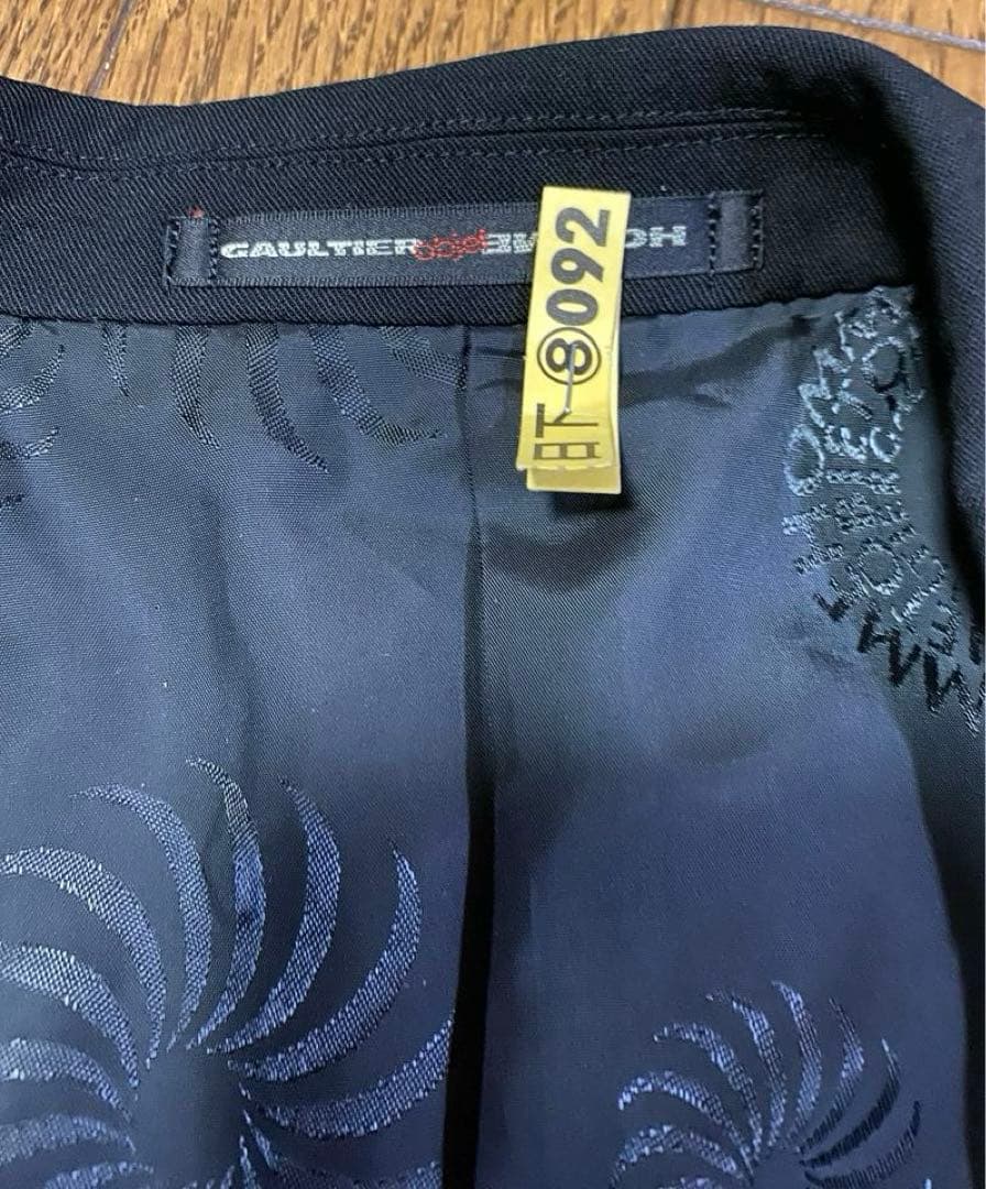 未使用に近い GAULTIER HOMME objet ジャケット サイズ48