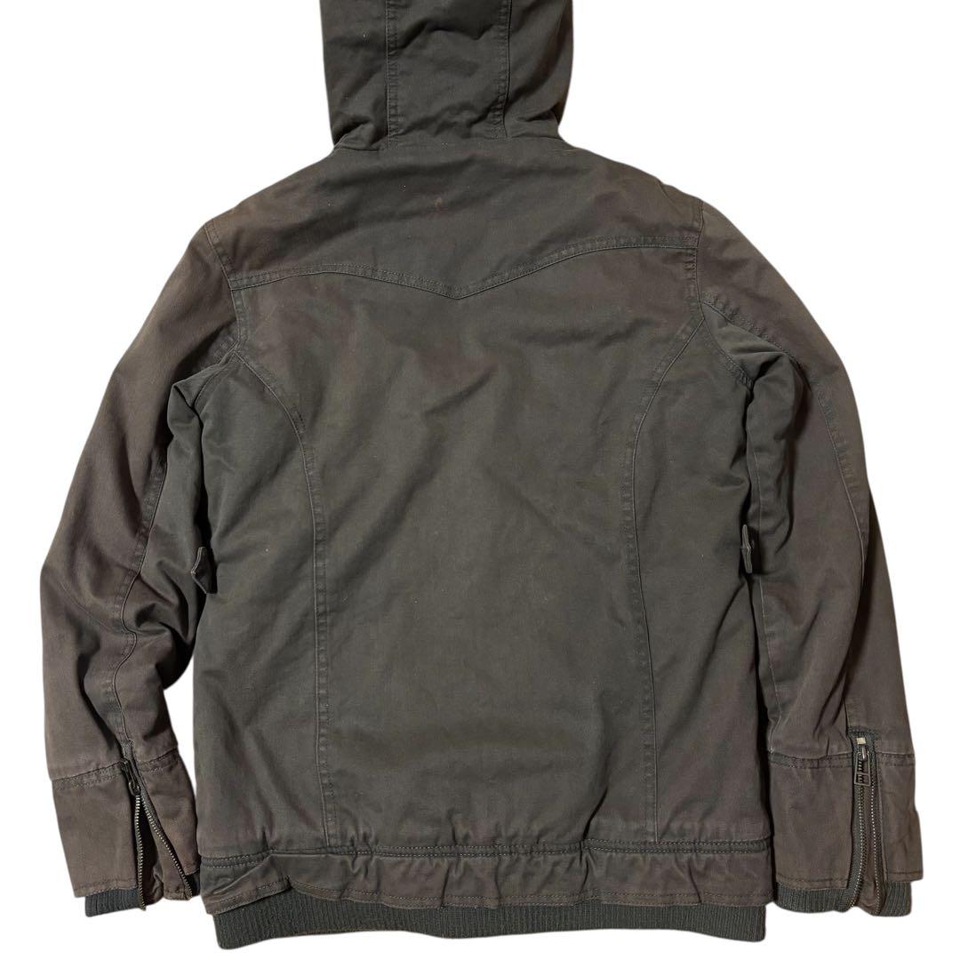 ジャケット・アウター archive fur grunge fireman coat fade