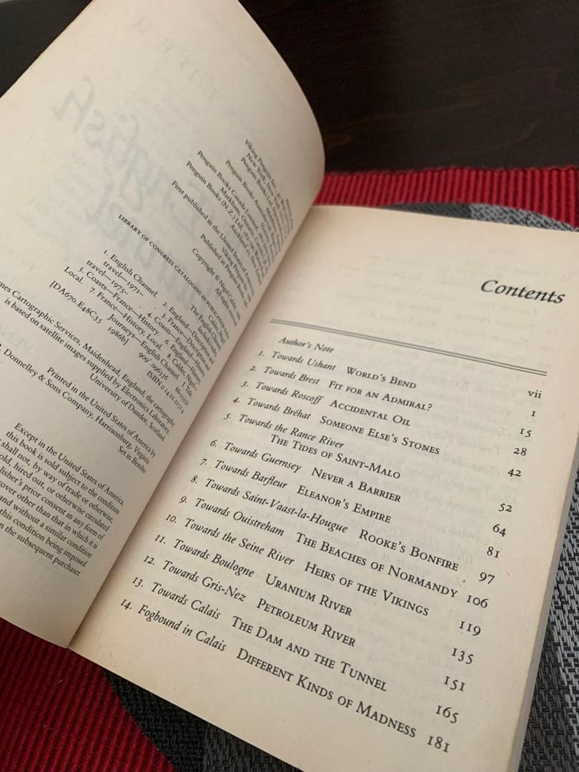 希少　The English Channel by Nigel Calder