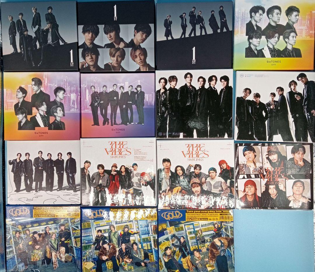 豪華特典付 SixTONES CD　全アルバム　全シングル コンプ 63点