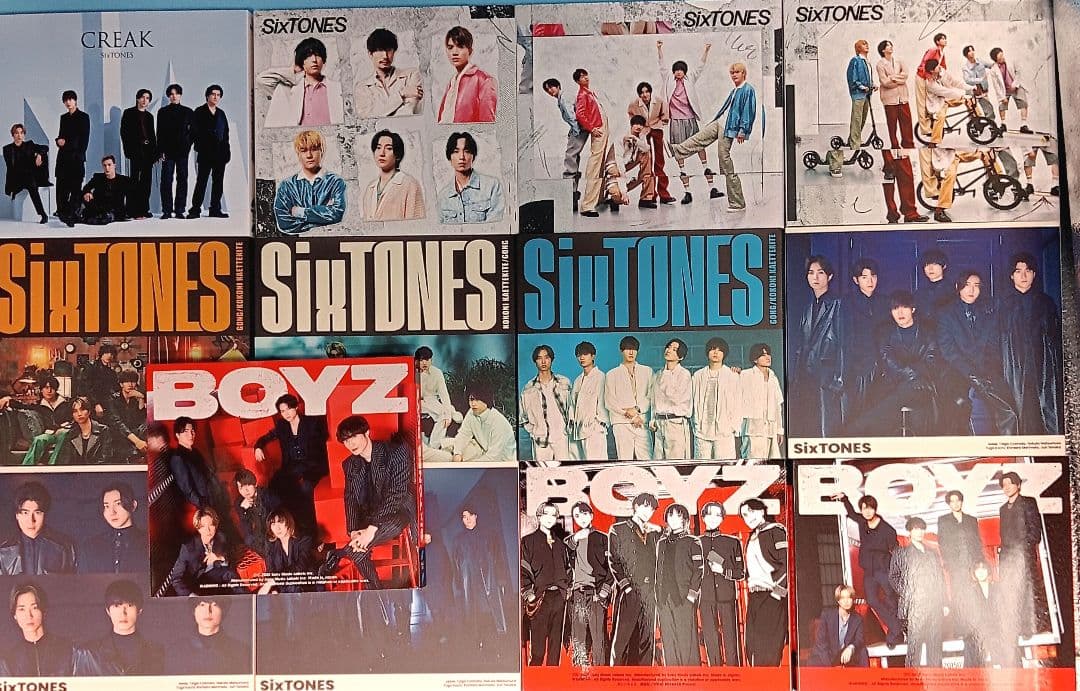 豪華特典付 SixTONES CD　全アルバム　全シングル コンプ 63点