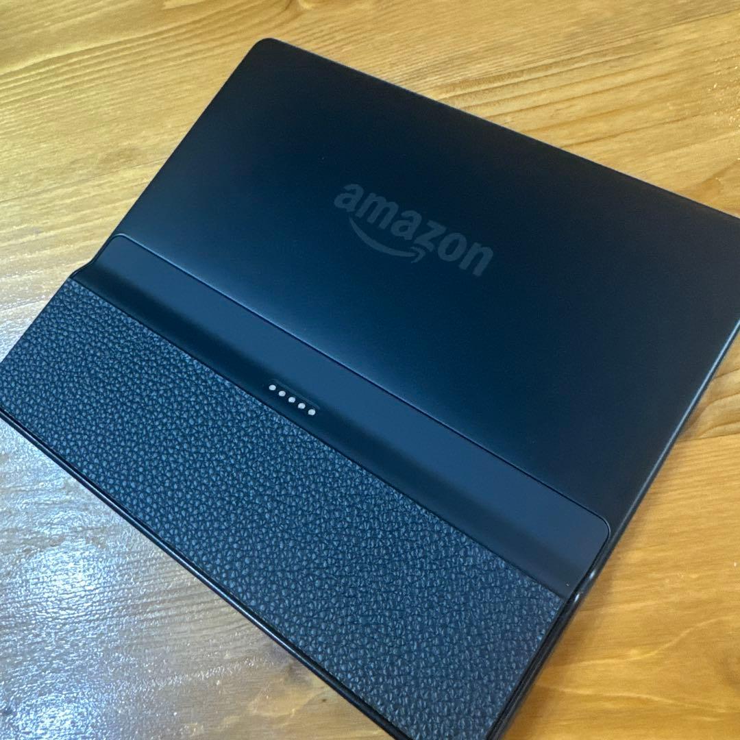 Amazon Kindle Oasis 第 8世代 本体 レザーカバー付き