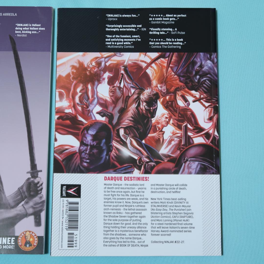 セール！ 洋書　アメコミ　Ninjak　VALIANT　2冊セット