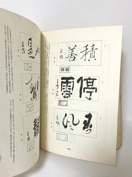 上田桑鳩 著【書道入門】《創作編》