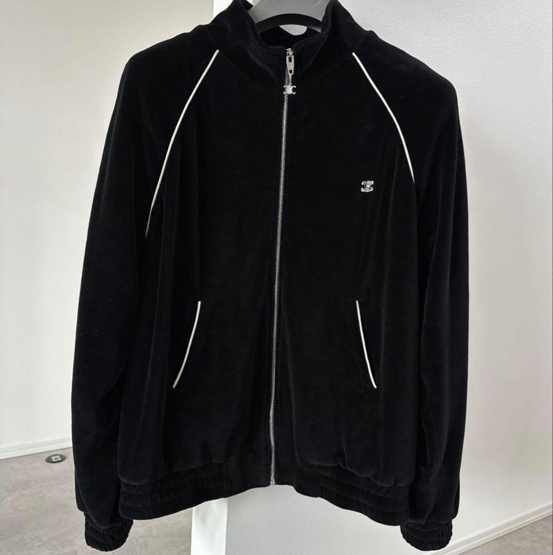 セリーヌ　ベロアジャケット　XL