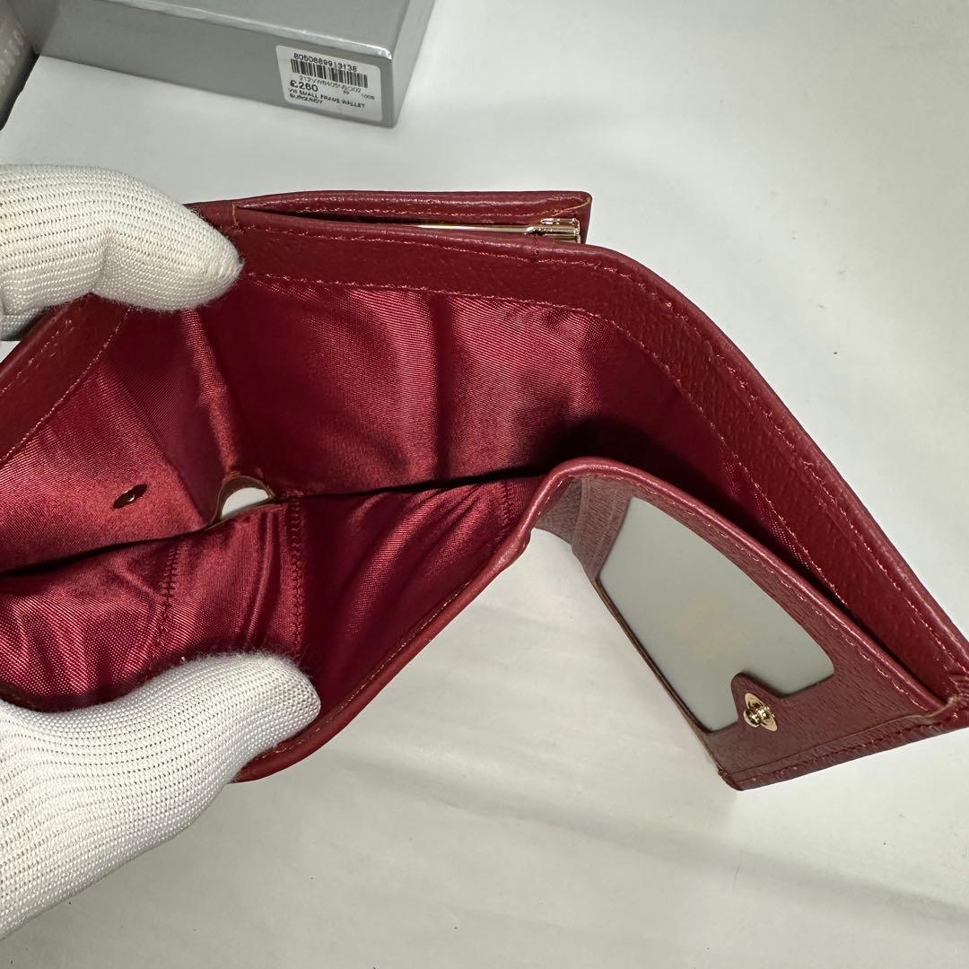 【人気！新品】Vivienne Westwood 三つ折り財布 レッド 赤