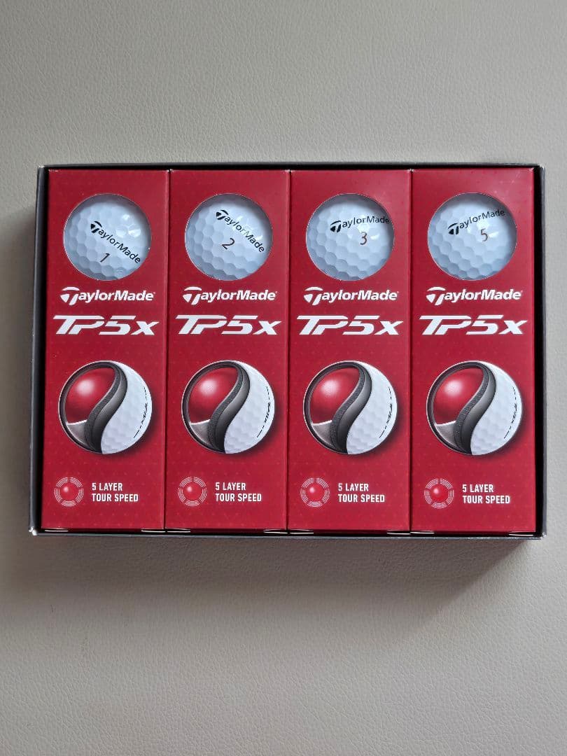 TaylorMade TP5x ゴルフボール ２ダース