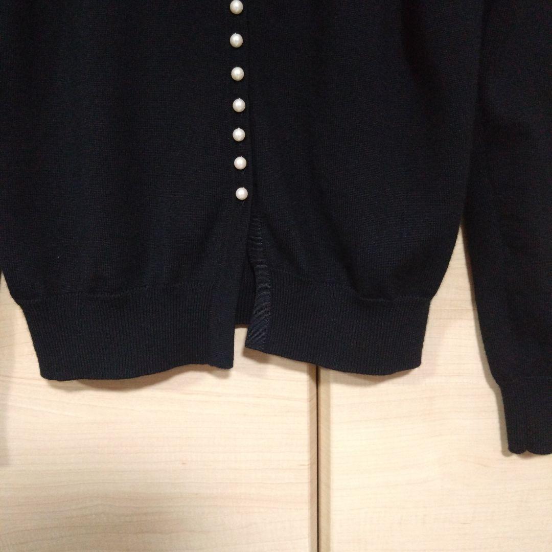 Ballsey ウールポリエステルパールコンビ 2-wayプルオーバー　S