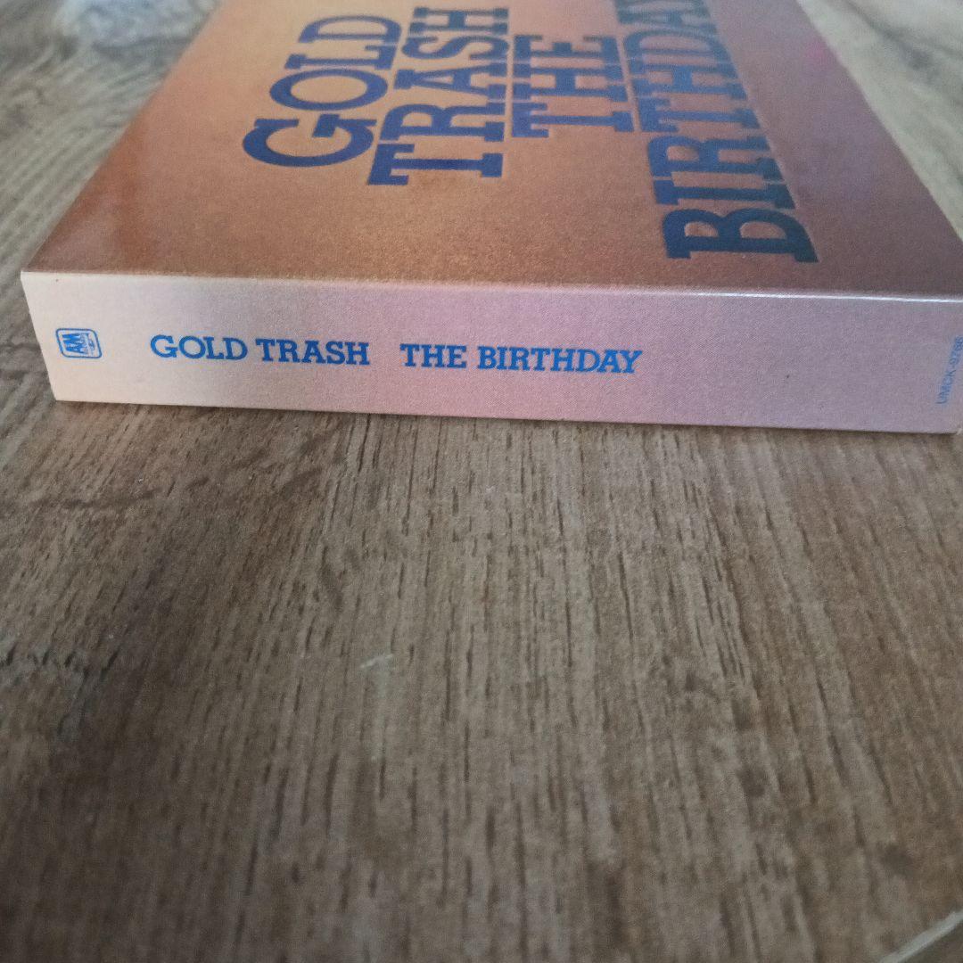 the birthday GOLD TRASH 初回限定　ＤＶＤ チバユウスケ