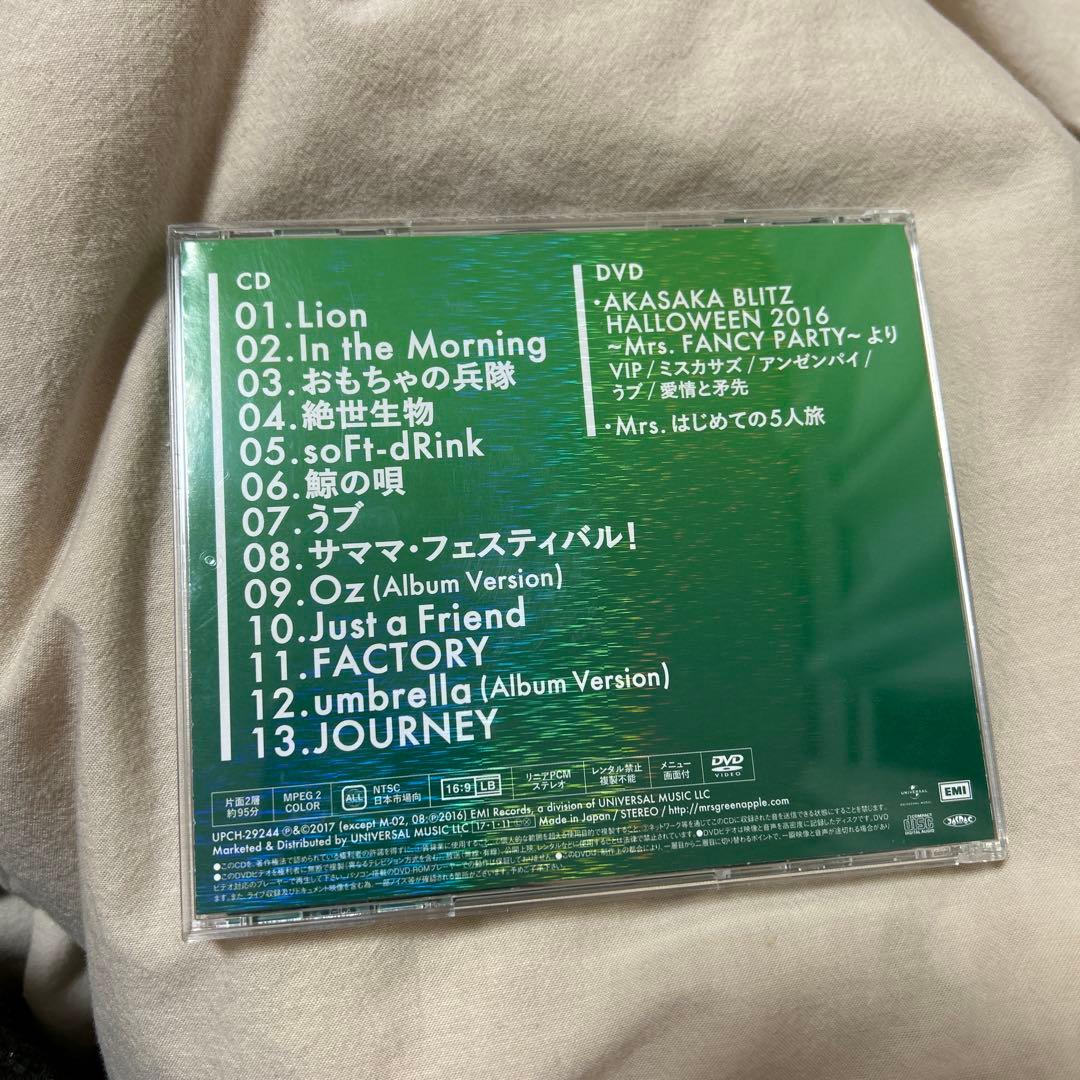 値下げしました【メンバー5名直筆サイン入り】Mrs.GREEN APPLE CD